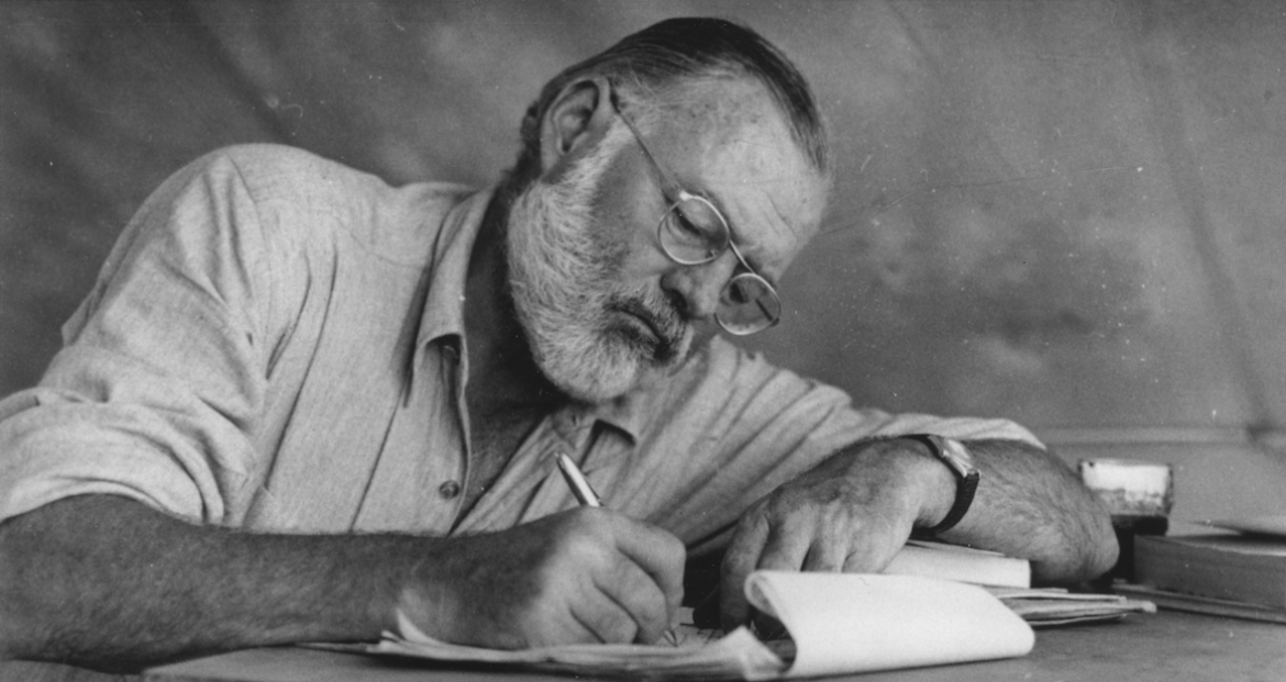hemingway papier crayon